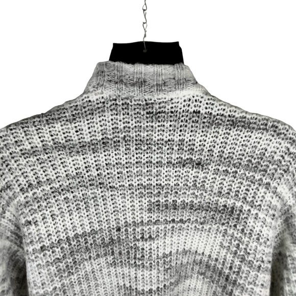 TORRID Cocoon Cardigan Sz 0  L/12 Heather Grey Brushed Fleece Knit 16301641 - Picture 13 of 15